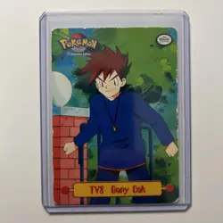 Gary Oak TV8 Topps Pokemon Series 1 Character Card HP-Damaged - Image 1