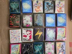 Pokemon TCG Sealed ETB and Collection Box Card Sleeves Assorted Lot of 45 - Image 1