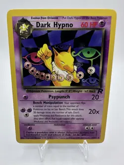 Dark Hypno 26/82 - Team Rocket Set - Vintage - Pokemon TCG - Image 1