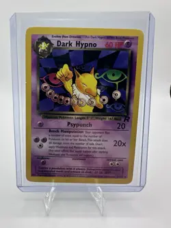 Dark Hypno 26/82 - Team Rocket Set - Vintage - Pokemon TCG - Image 3