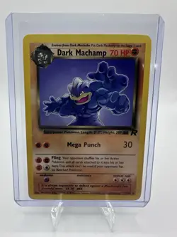 Dark Machamp 27/82 - Team Rocket Set - Vintage - Pokemon TCG - Image 2