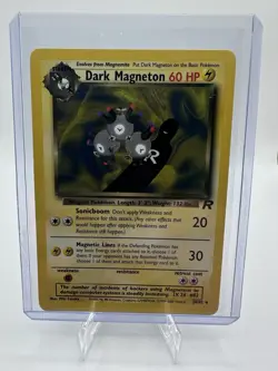 Dark Magneton 28/82 - Team Rocket Set - Vintage - Pokemon TCG - Image 3