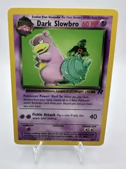 Dark Slowbro 29/82 - Team Rocket Set - Vintage - Pokemon TCG - Image 1