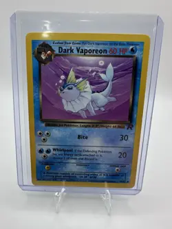 Dark Vaporeon 45/82 - Team Rocket Set - Vintage - Pokemon TCG - Image 3