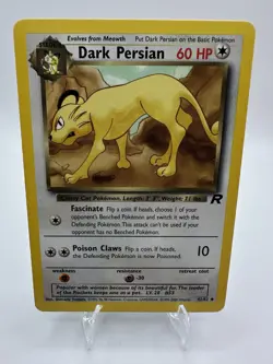 Dark Persian 42/82 - Team Rocket Set - Vintage - Pokemon TCG - Image 1