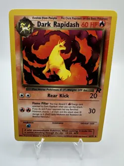 Dark Rapidash 44/82 - Team Rocket Set - Vintage - Pokemon TCG - Image 1