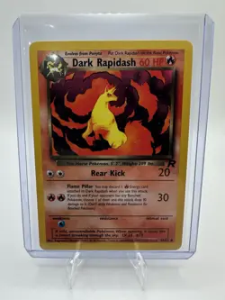 Dark Rapidash 44/82 - Team Rocket Set - Vintage - Pokemon TCG - Image 3