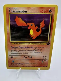 Charmander 50/82 - Team Rocket Set - Vintage - Pokemon TCG - Image 1