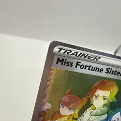 Pokemon TCG Miss Fortune Sisters 209/196 Lost Origin Rainbow Secret Rare NM - Image 2