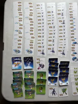 x270 Pokemon Official Stickers PTCG Accessories Binder Deck Box Decoration - Image 2