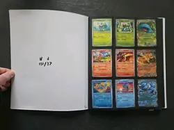 Pokemon 151 English Nearly Complete Master Set NM No Promos free shipping - Image 4