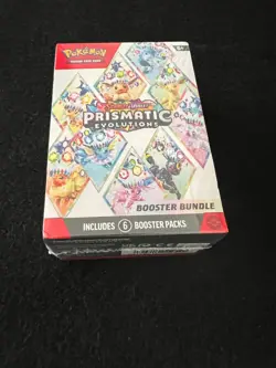 Pokemon TCG Card Game S&V Prismatic Evolutions Factory Sealed Booster Bundle Box - Image 5