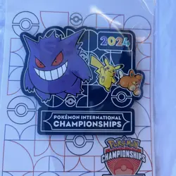 2024 Pokemon NAIC Sealed Magnet International Championships Gengar Pikachu - Image 4