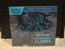 POKEMON TCG: Phantasmal Flames Elite Trainer Box | ETB | NEW SEALED - Image 1