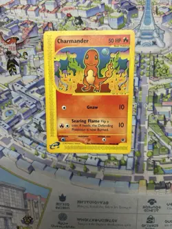 Pokemon Base Set Expedition #98/165 non-holo Charmander --never played-- - Image 1