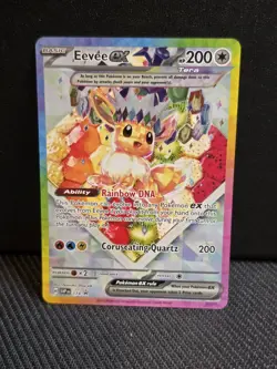 Eevee ex 174 Promo NM Sv: Scarlet & Violet Promo Cards Holo Pokemon Card - Image 1