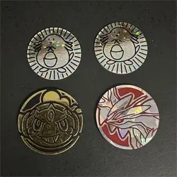 Nintendo Pokemon TCG Flip Coins Lot of 4 Chansey 1999 Embossed Holofoil Assorted - Image 1