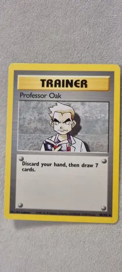Professor Oak - Pokemon TCG - MP - Uncommon - Base Set 88/102 - Image 1