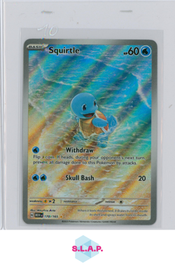 SQUIRTLE POKEMON 170/165 2023 MEW 151 FULL ART ENGLISH - Image 1