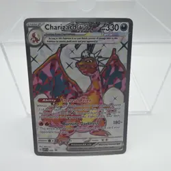 Pokemon TCG Charizard EX Obsidian Flames #56 Black Star Promo Ultra Rare NM - Image 1
