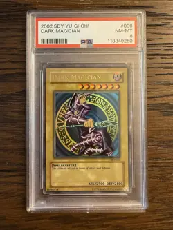 Dark Magician SDY-006 Starter Deck: Yugi Unlimited|Unlimited Edition PSA 8 - Image 1
