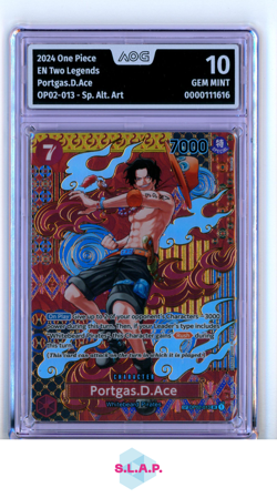 PORTGAS.D.ACE ONE PIECE 2024 EN OP02-013 TWO LEGENDS AOG 10 - Image 1