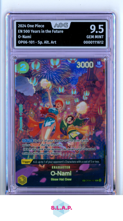 O-NAMI ONE PIECE 2024 EN OP06-101 500 YEARS IN THE FUTURE AOG 9.5 - Image 1