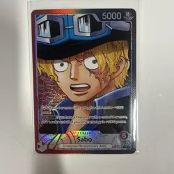 Sabo OP13-004 - One Piece Carrying On His Will Alt Art Leader - Image 1