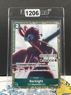 Backlight Judge (Judge Pack Vol. 5) - One Piece Promotion Cards (1206) - Image 1