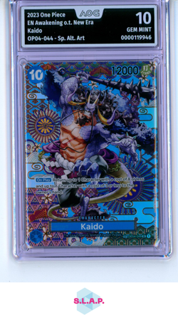 KAIDO ONE PIECE 2023 EN OP04-044 AWAKENING O.T. NEW ERA AOG 10 - Image 1