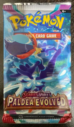 10 x Paldea Evolved Booster Packs | Brand-New | SEALED | Pokemon TCG - Image 2