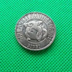 Clefairy Pokemon Battle Coin Silver Japanese Very Rare Nintendo Japan F/S - Image 2