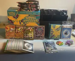 Pokemon Ascended Heroes ETB - OPENED WITH SEALED PROMO & ALL HITS / BULK - Image 1