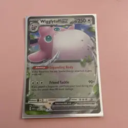 Wigglytuff EX 40/165 Scarlet & Violet Mew 151 Double Rare ENGLISH Pokemon TCG - Image 1