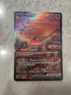 Pokemon Mew Ex Black Star Promo 053 , Sv: Scarlet & Violet 151 Holo - Image 1