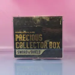 TCG SCHWERT & SCHILD PRECIOUS COLLECTOR BOX POKEMON NEW SEALED IN ACRYL CASE JP - Image 1