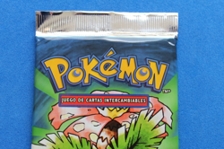 1999 POKEMON LONG CRIMP SHADOWLESS VENUSAUR SPANISH SEALED PACK - Image 3