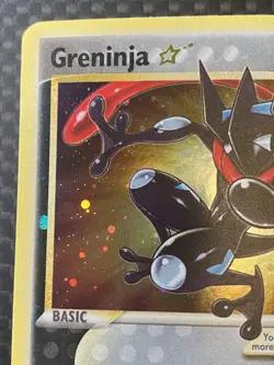 Pokemon TCG Greninja Gold Star Holo SWSH144 Promo HD Galaxy Swirl 🌀 MP - Image 2