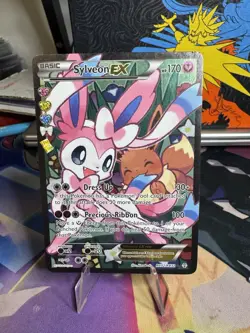 Pokemon TCG Sylveon EX Full Art RC32/RC32 Radiant Collection - Image 1