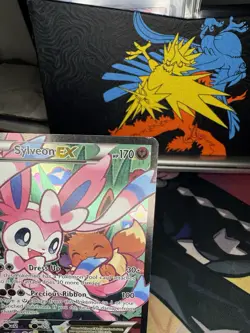 Pokemon TCG Sylveon EX Full Art RC32/RC32 Radiant Collection - Image 3
