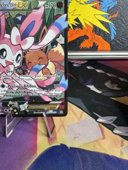 Pokemon TCG Sylveon EX Full Art RC32/RC32 Radiant Collection - Image 4