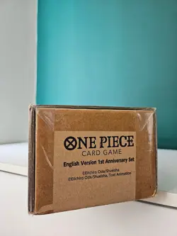 One Piece TCG Card Game 1st Year Anniversary Set English Edition New Sealed Box - Image 1
