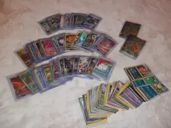 155 Pokemon Card Lot | 55 Full Art + 100 Holo | Ultra Rare Hits | TCG Collection - Image 1
