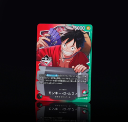 One Piece Promo Card + Ichiban Kuji Prize A Monkey D. Luffy Figure - Image 2
