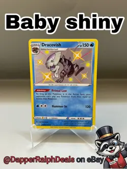 Dracovish SV036/SV122 Shining Fates: Shiny Vault Holo Pokemon Card - Image 1