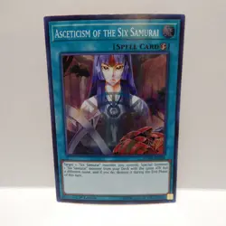 Yu-Gi-Oh! Asceticism Of The Six Samurai Spell Card - Image 1
