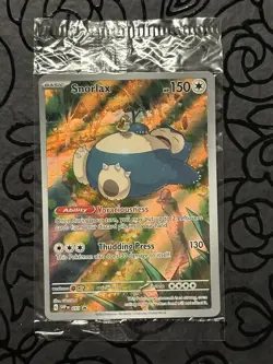 Pokemon TCG Snorlax 051 Promo Card 151 ETB 2023 English - Image 2
