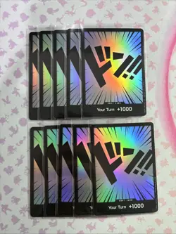 ONE PIECE TCG: QTY 10 DON!! Foil Cards HOLO ST10 ST13 - Image 1
