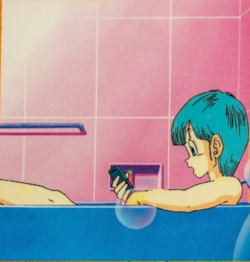 2000 Dragonball Z trading card Funimation Bird Studio #68 Piccolo Bulma - Image 3