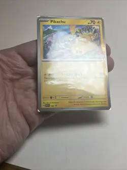 SEALED Pikachu 190 Scarlet & Violet World Championship Promo Card Pokemon Card - Image 4